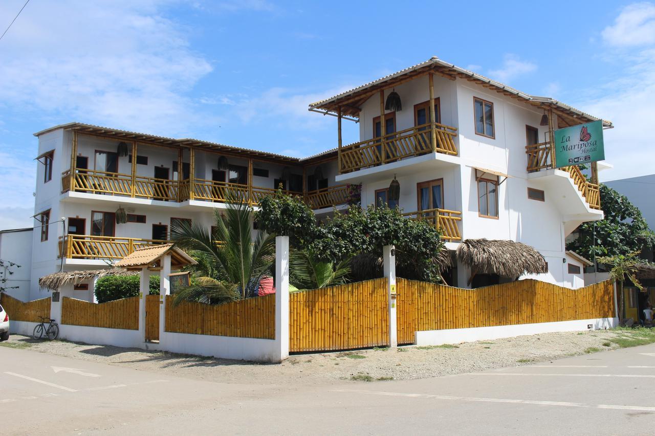 La Mariposa Hostal Olón Exterior foto
