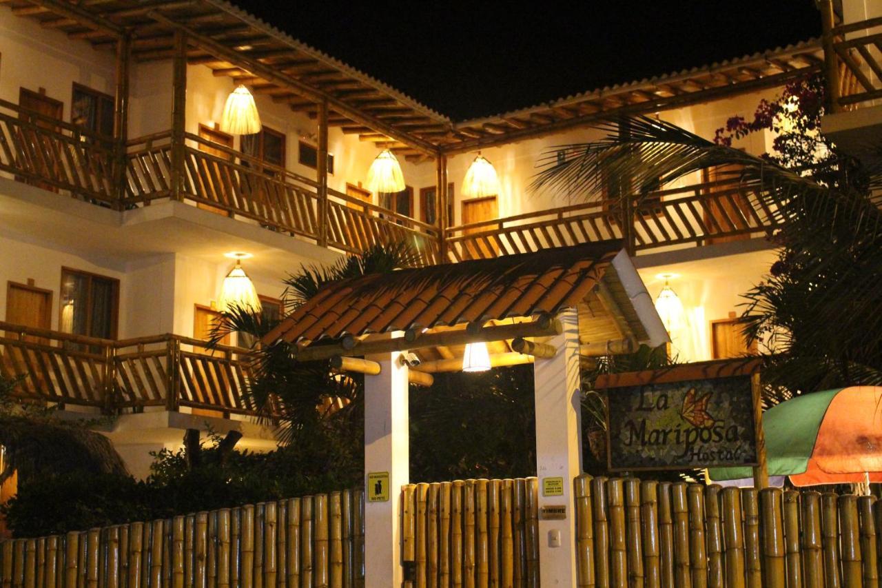 La Mariposa Hostal Olón Exterior foto